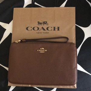 Coach Wristlet with built in wallet - NWT